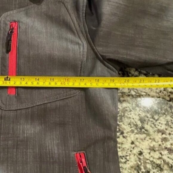 Eldera Women’s XS Softshell Ski Jacket Blue Gray Lightweight Windproof Hooded - Picture 4 of 16